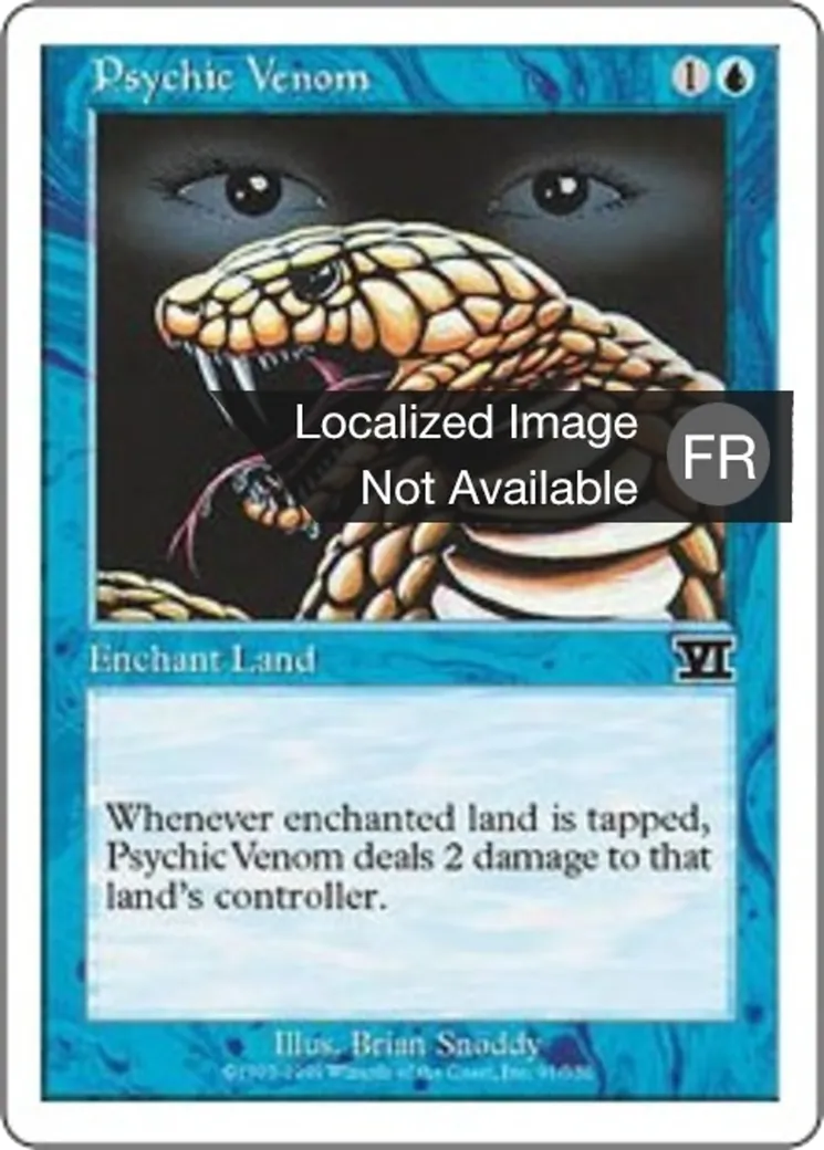 Venin psychique — Classic Sixth Edition — Magic: The Gathering