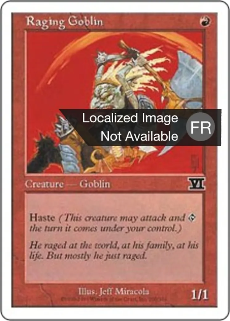 Gobelin enragé — Classic Sixth Edition — Magic: The Gathering