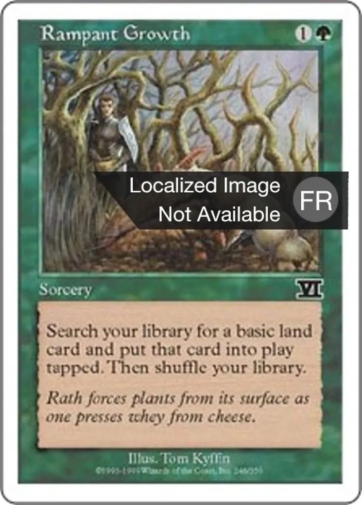 Croissance luxuriante — Classic Sixth Edition — Magic: The Gathering
