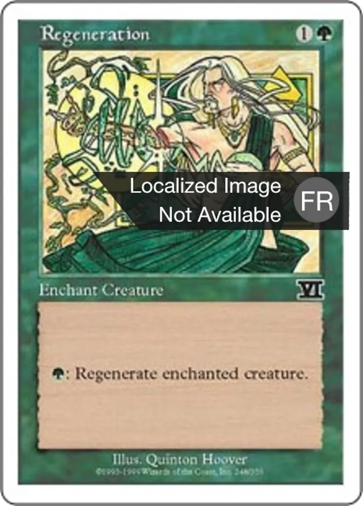 Régénération — Classic Sixth Edition — Magic: The Gathering