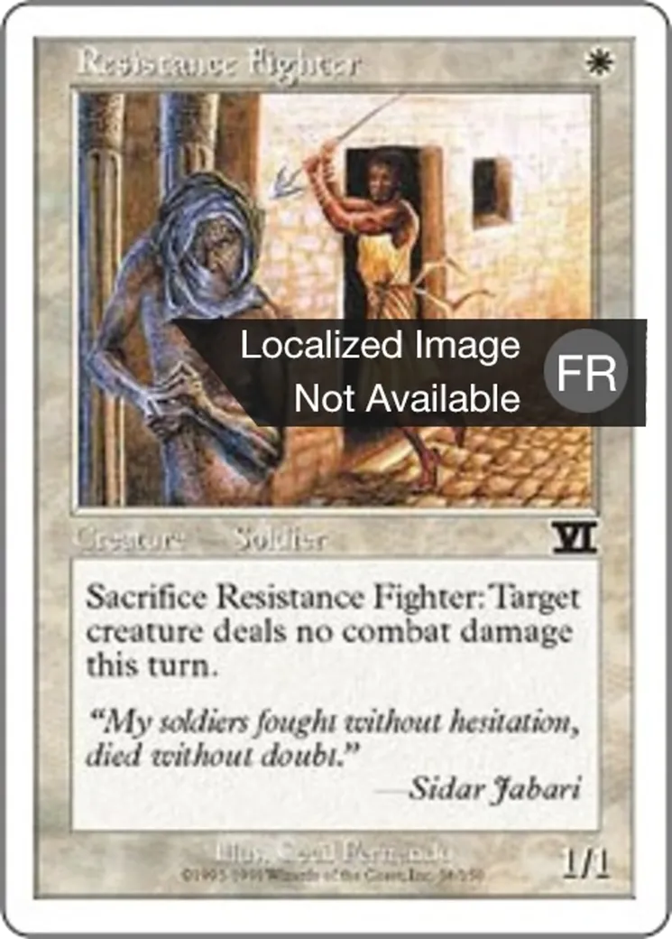 Maquisard — Classic Sixth Edition — Magic: The Gathering