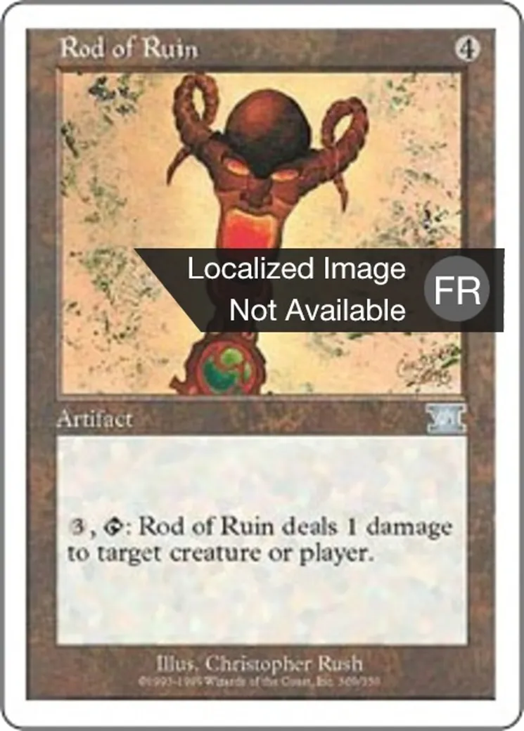 Baguette de ruine — Classic Sixth Edition — Magic: The Gathering