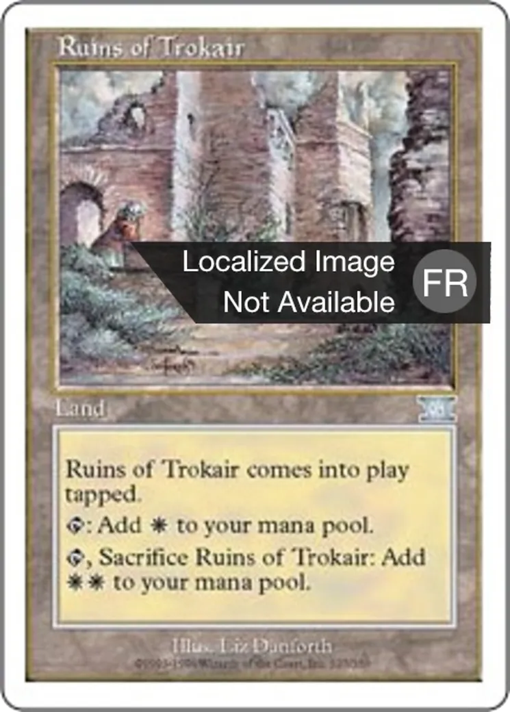 Ruines de Trokair — Classic Sixth Edition — Magic: The Gathering