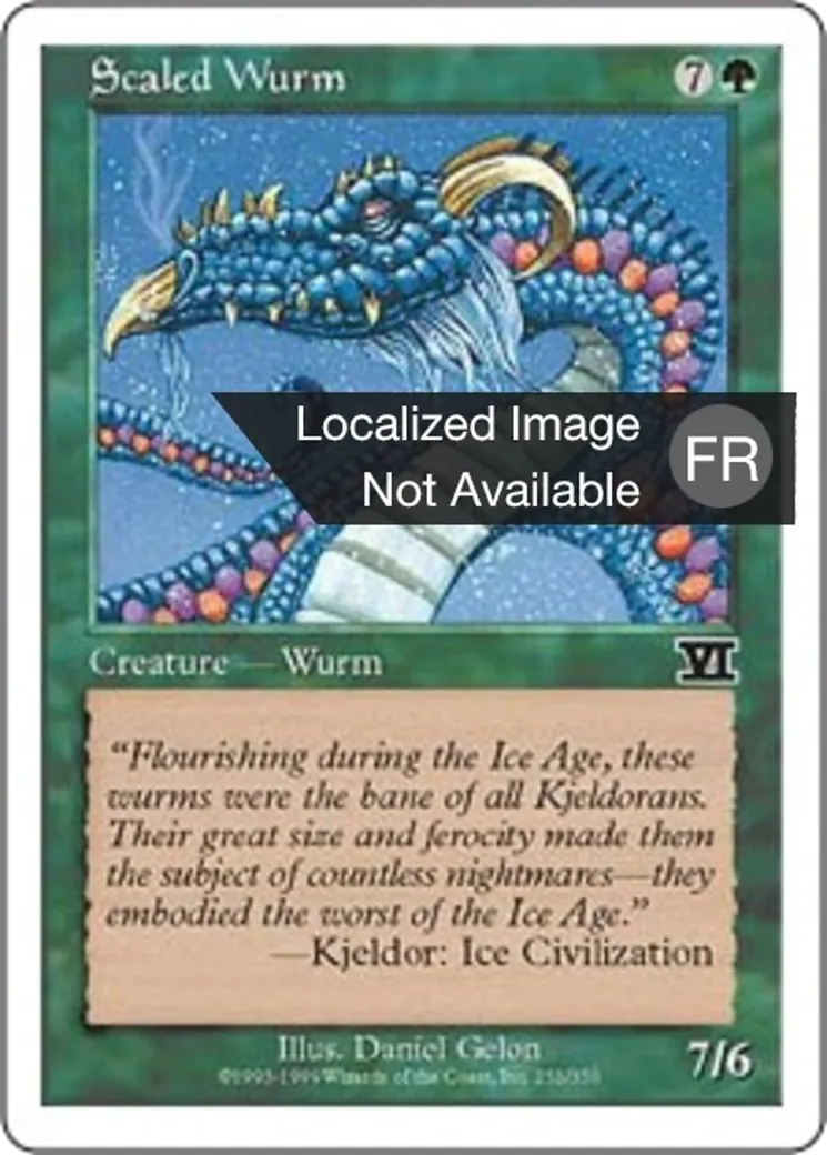 Guivre écailleuse from Classic Sixth Edition - Magic: The Gathering