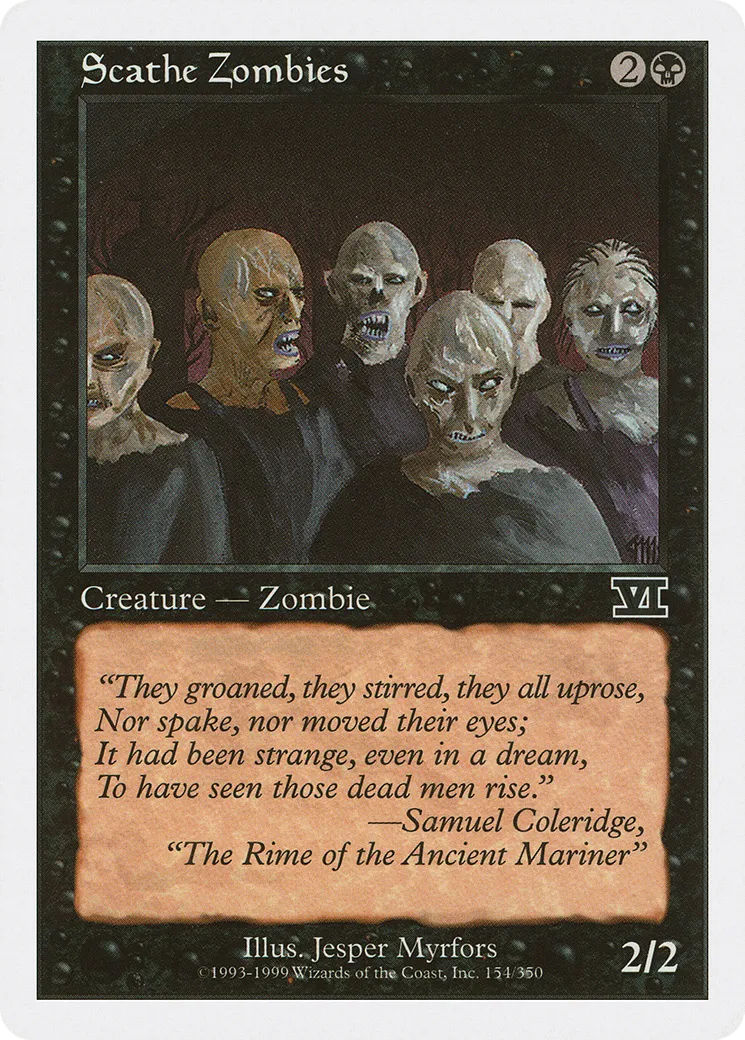 Scathe Zombies — Classic Sixth Edition — Magic: The Gathering