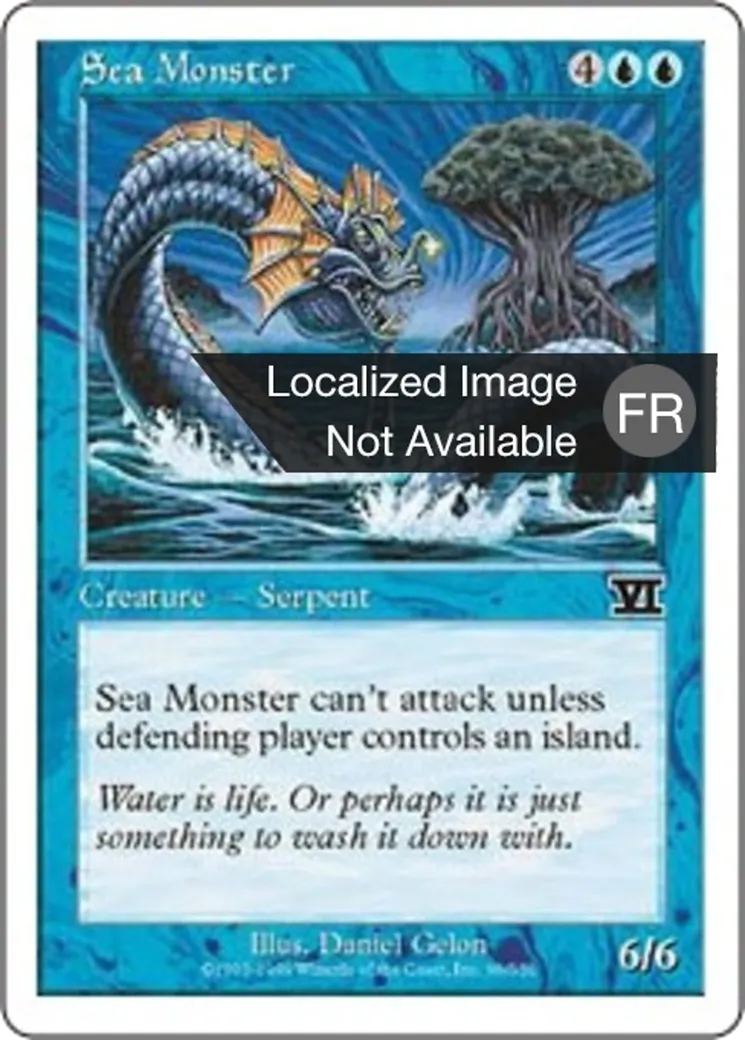 Monstre marin — Classic Sixth Edition — Magic: The Gathering
