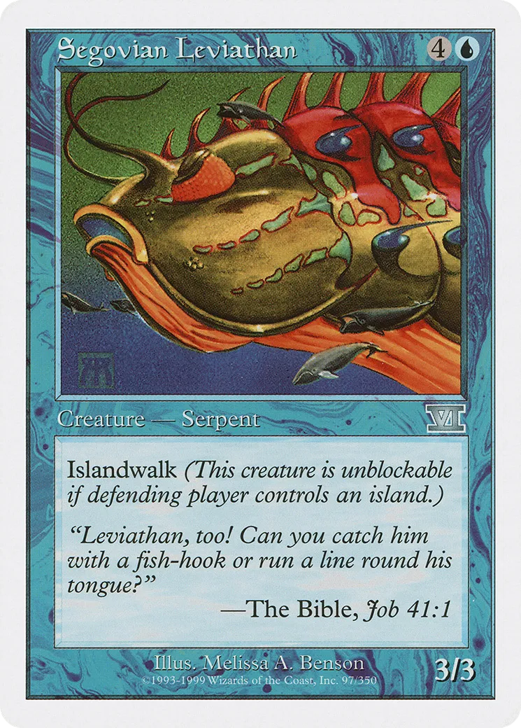 Léviathan ségovois — Classic Sixth Edition — Magic: The Gathering