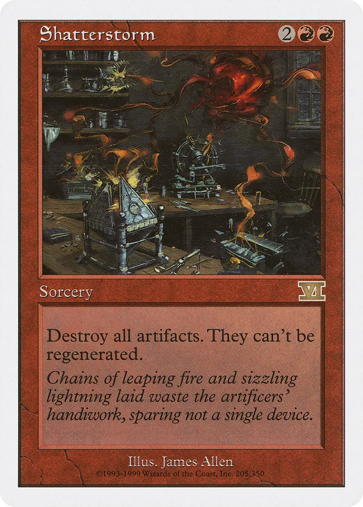 Shatterstorm — Classic Sixth Edition — Magic: The Gathering