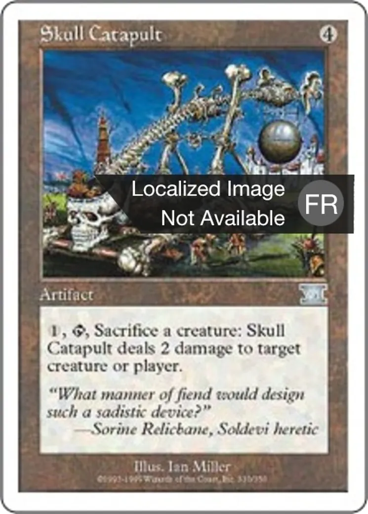 Catapulte des crânes — Classic Sixth Edition — Magic: The Gathering