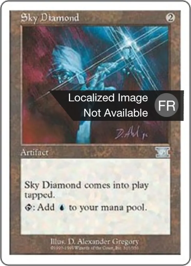 Diamant du ciel — Classic Sixth Edition — Magic: The Gathering