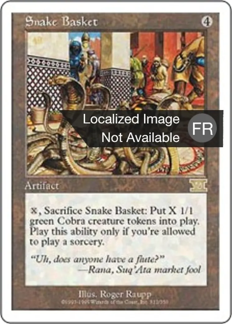 Panier de serpents from Classic Sixth Edition - Magic: The Gathering