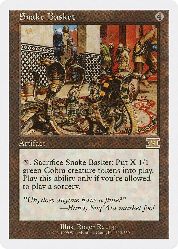 Snake Basket — Classic Sixth Edition — Magic: The Gathering