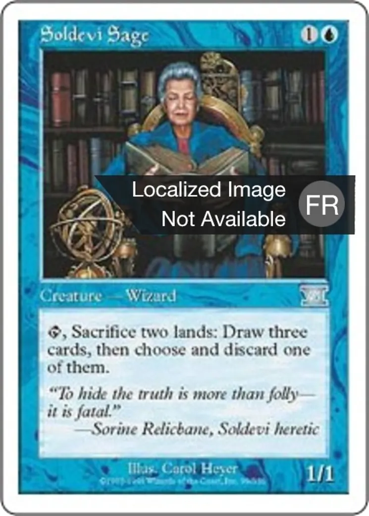 Sage soldevi from Classic Sixth Edition - Magic: The Gathering