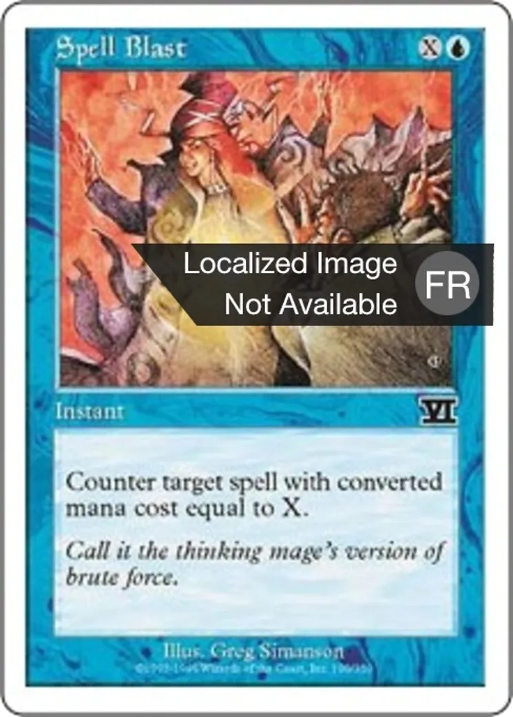 Salve d'antimagie from Classic Sixth Edition - Magic: The Gathering