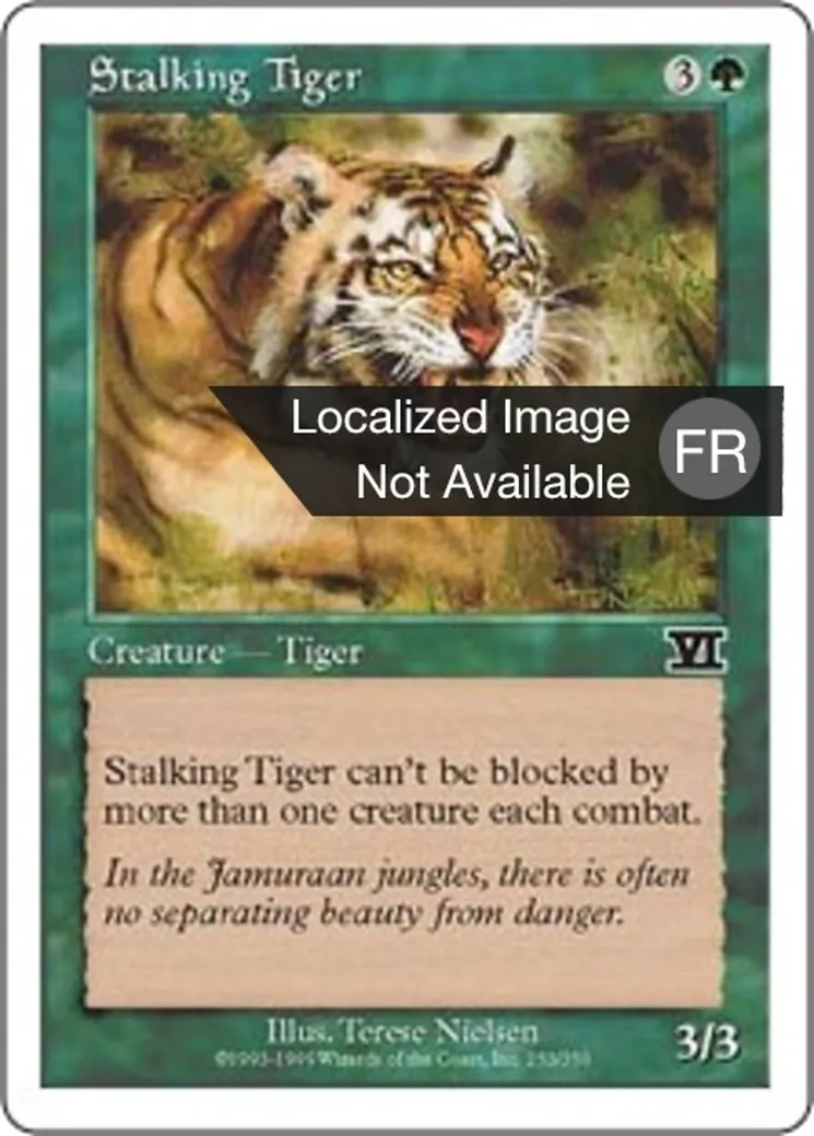 Tigre en chasse from Classic Sixth Edition - Magic: The Gathering