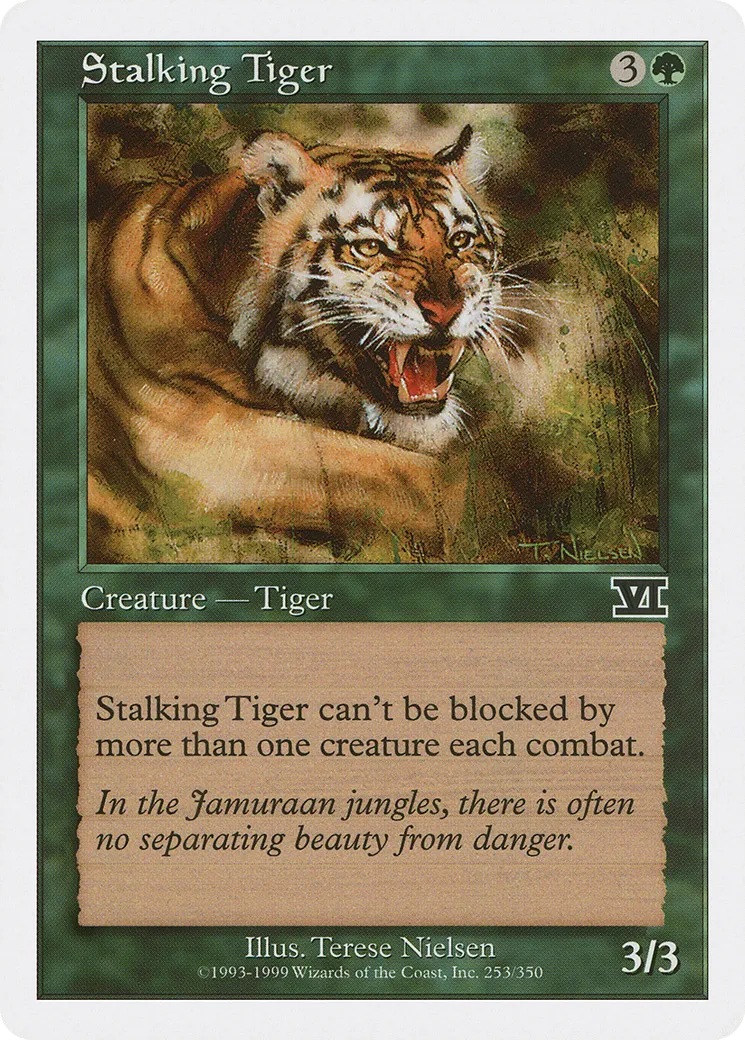 Stalking Tiger — Classic Sixth Edition — Magic: The Gathering