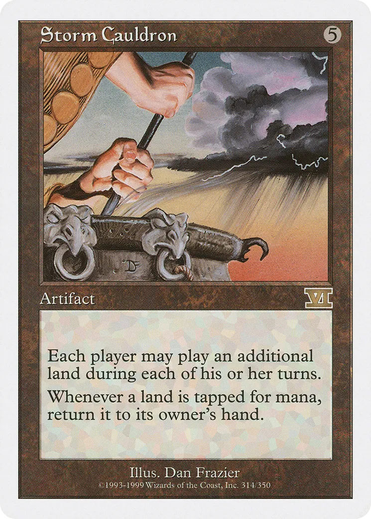 Storm Cauldron — Classic Sixth Edition — Magic: The Gathering