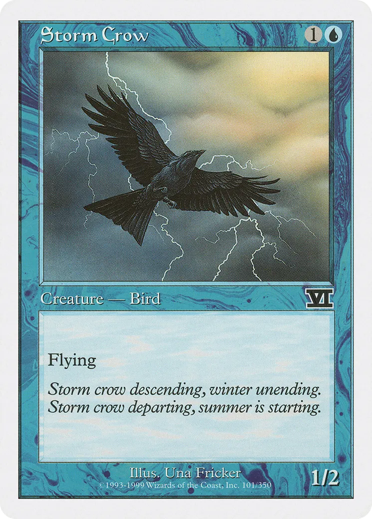 Corbeau de l'orage — Classic Sixth Edition — Magic: The Gathering