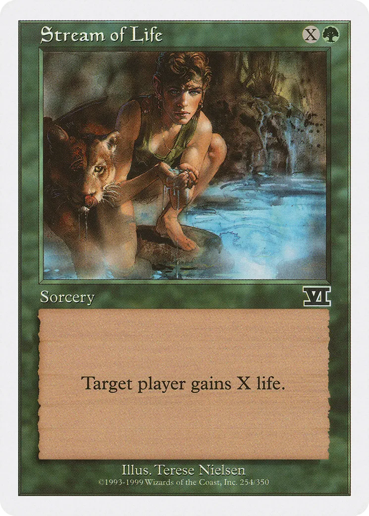 Stream of Life — Classic Sixth Edition — Magic: The Gathering