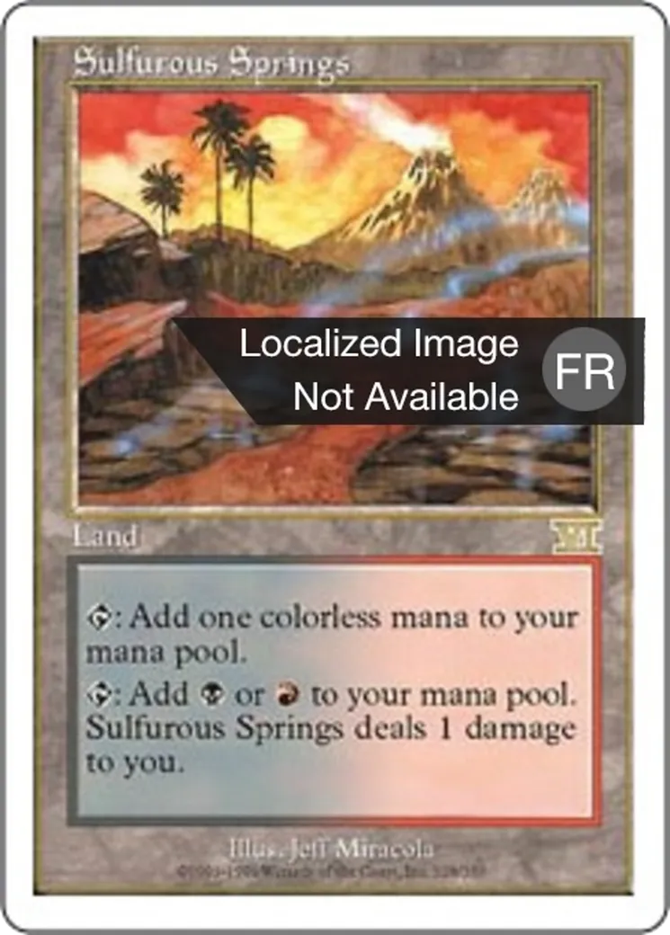 Sources sulfureuses — Classic Sixth Edition — Magic: The Gathering