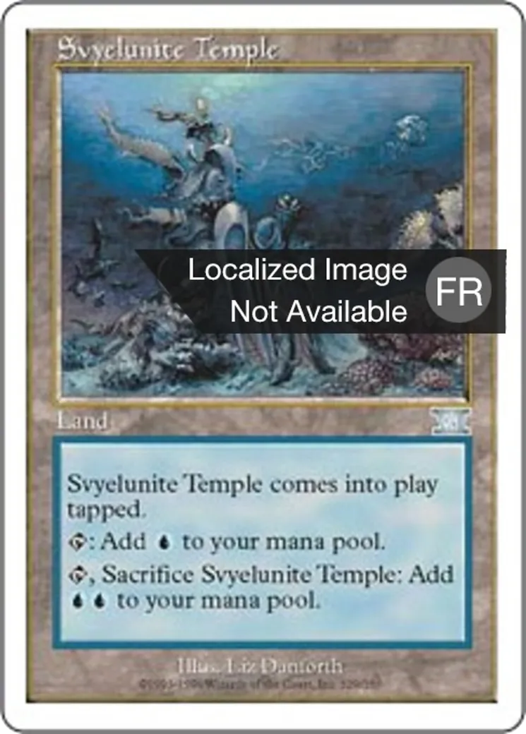 Temple Svyelunite — Classic Sixth Edition — Magic: The Gathering