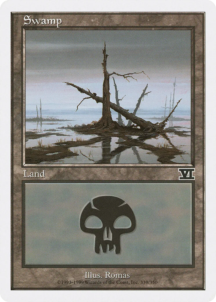 Swamp — Classic Sixth Edition — Magic: The Gathering