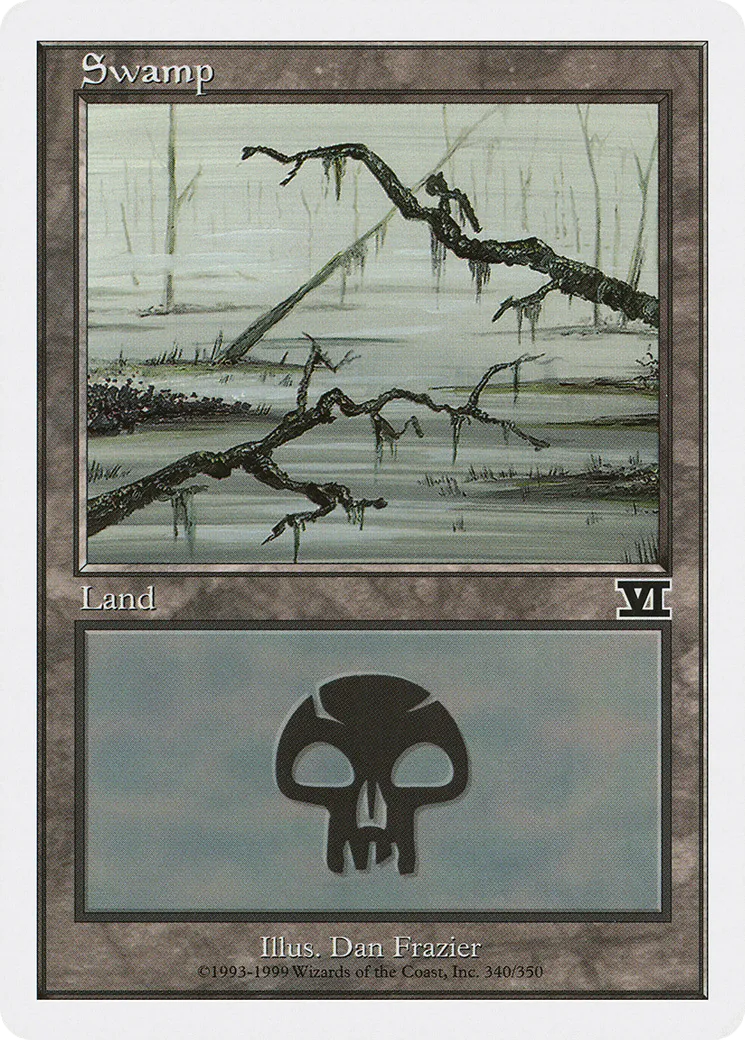 Swamp — Classic Sixth Edition — Magic: The Gathering