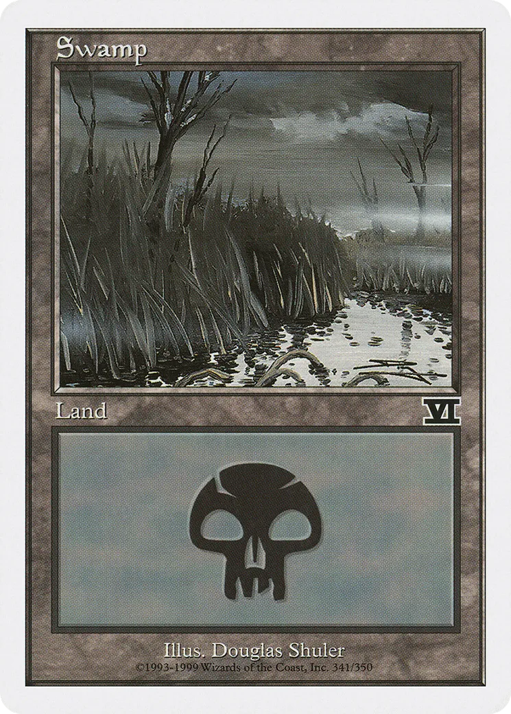 Swamp — Classic Sixth Edition — Magic: The Gathering