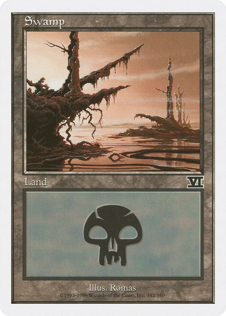 Swamp — Classic Sixth Edition — Magic: The Gathering