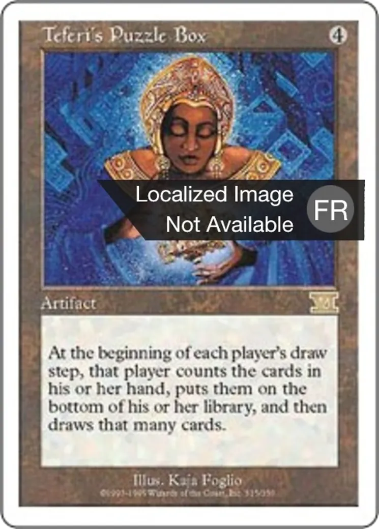 Boîte à mystère de Téfeiri — Classic Sixth Edition — Magic: The Gathering
