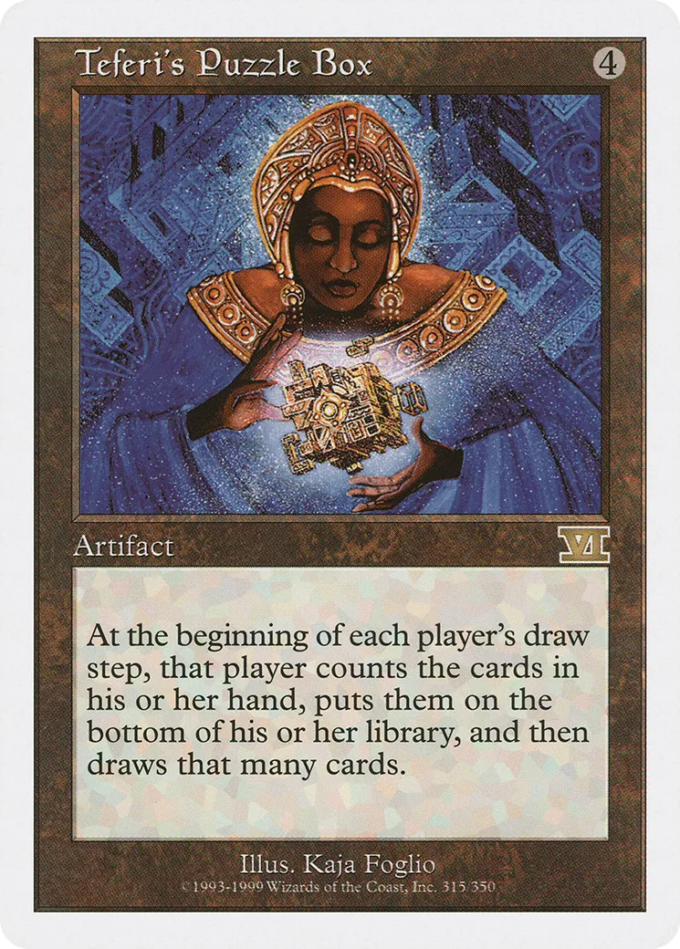 Teferi's Puzzle Box — Classic Sixth Edition — Magic: The Gathering