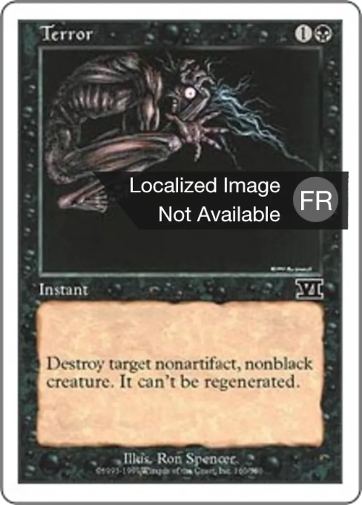 Terreur — Classic Sixth Edition — Magic: The Gathering