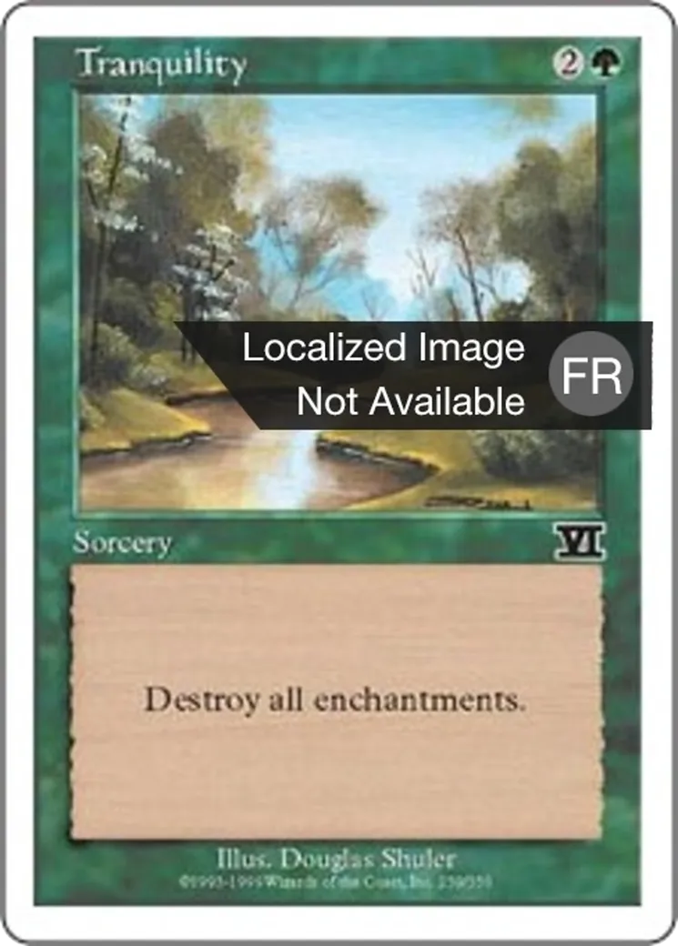 Tranquillité from Classic Sixth Edition - Magic: The Gathering