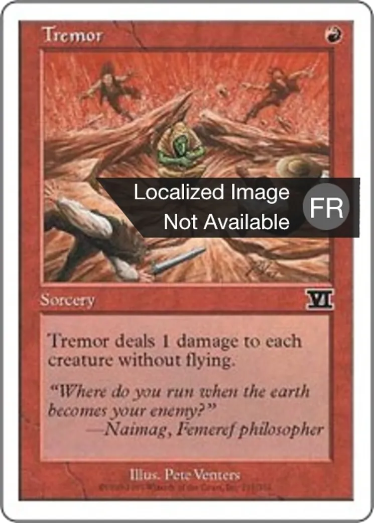 Tremblement — Classic Sixth Edition — Magic: The Gathering