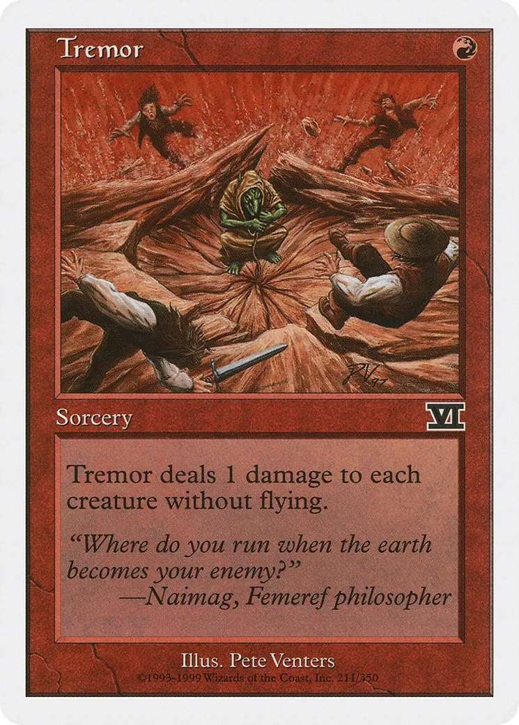 Tremor — Classic Sixth Edition — Magic: The Gathering