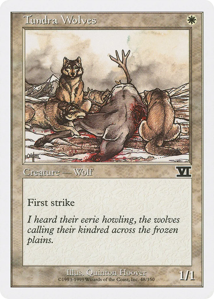 Tundra Wolves — Classic Sixth Edition — Magic: The Gathering