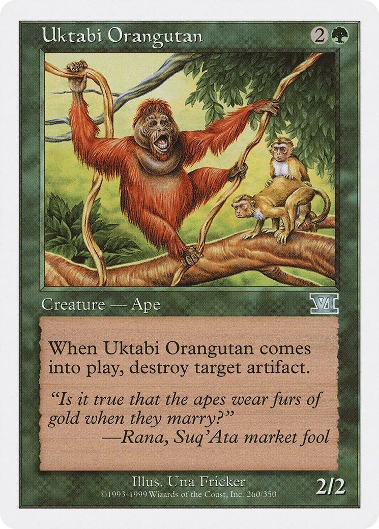 Uktabi Orangutan — Classic Sixth Edition — Magic: The Gathering