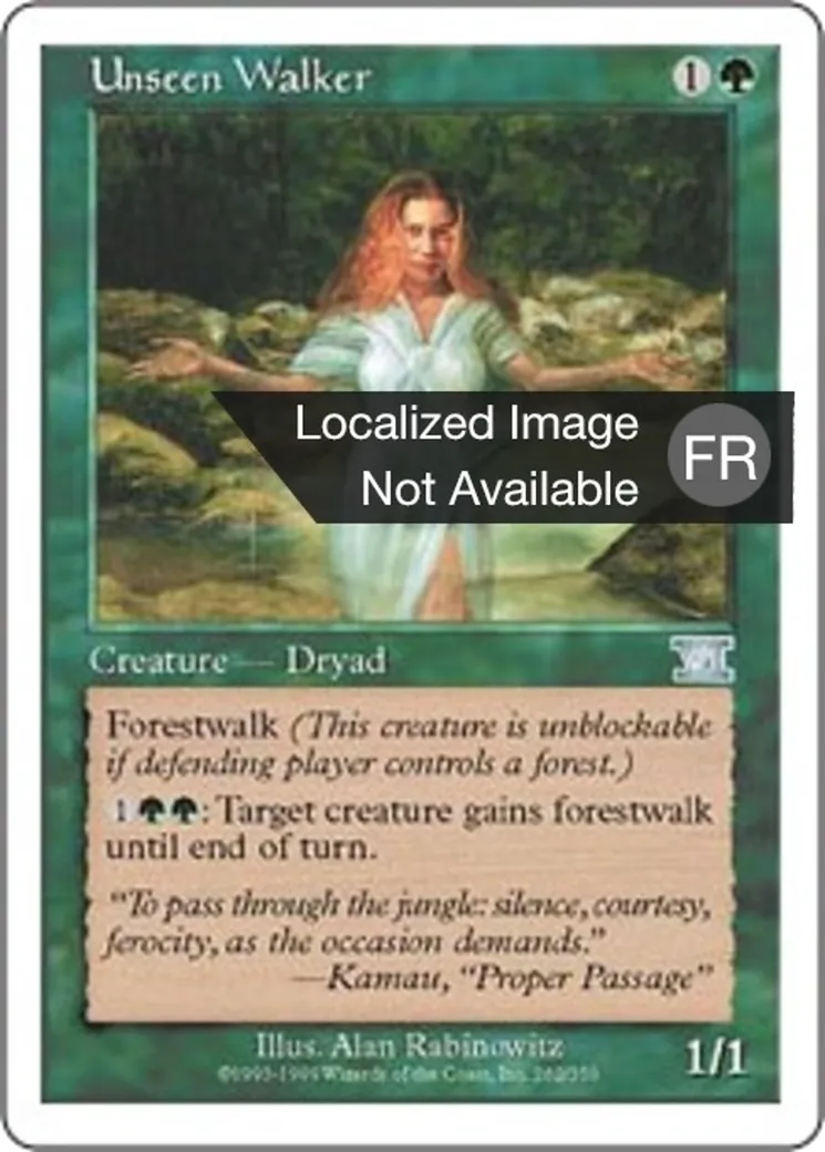 Marcheuse inaperçue — Classic Sixth Edition — Magic: The Gathering