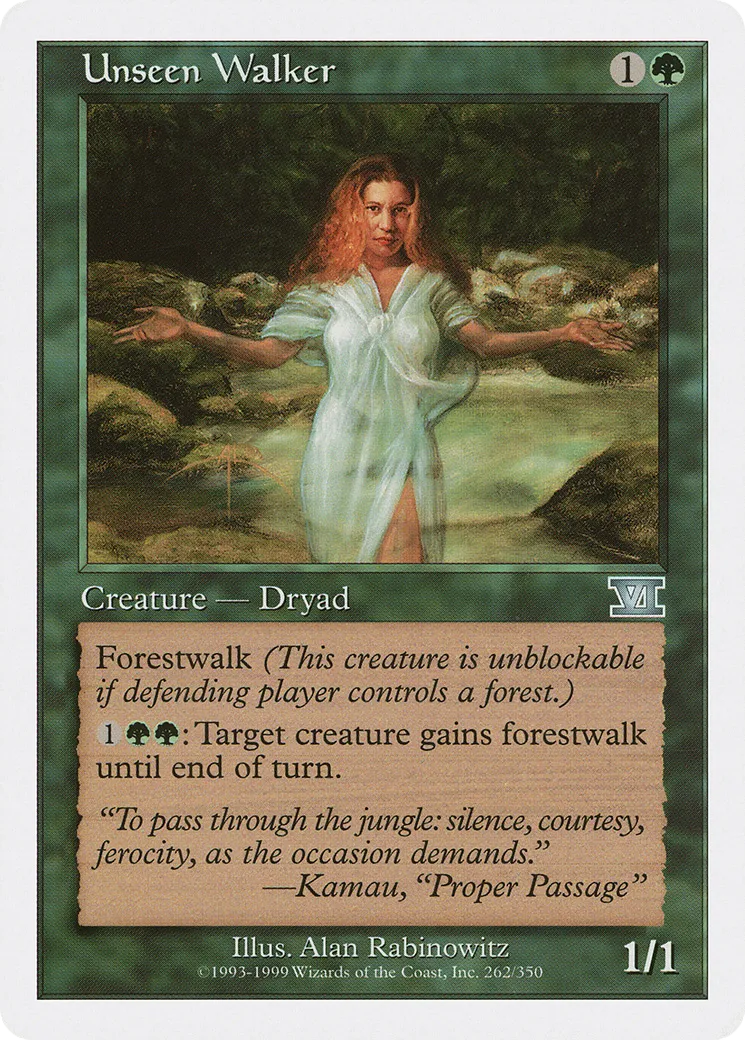 Unseen Walker — Classic Sixth Edition — Magic: The Gathering