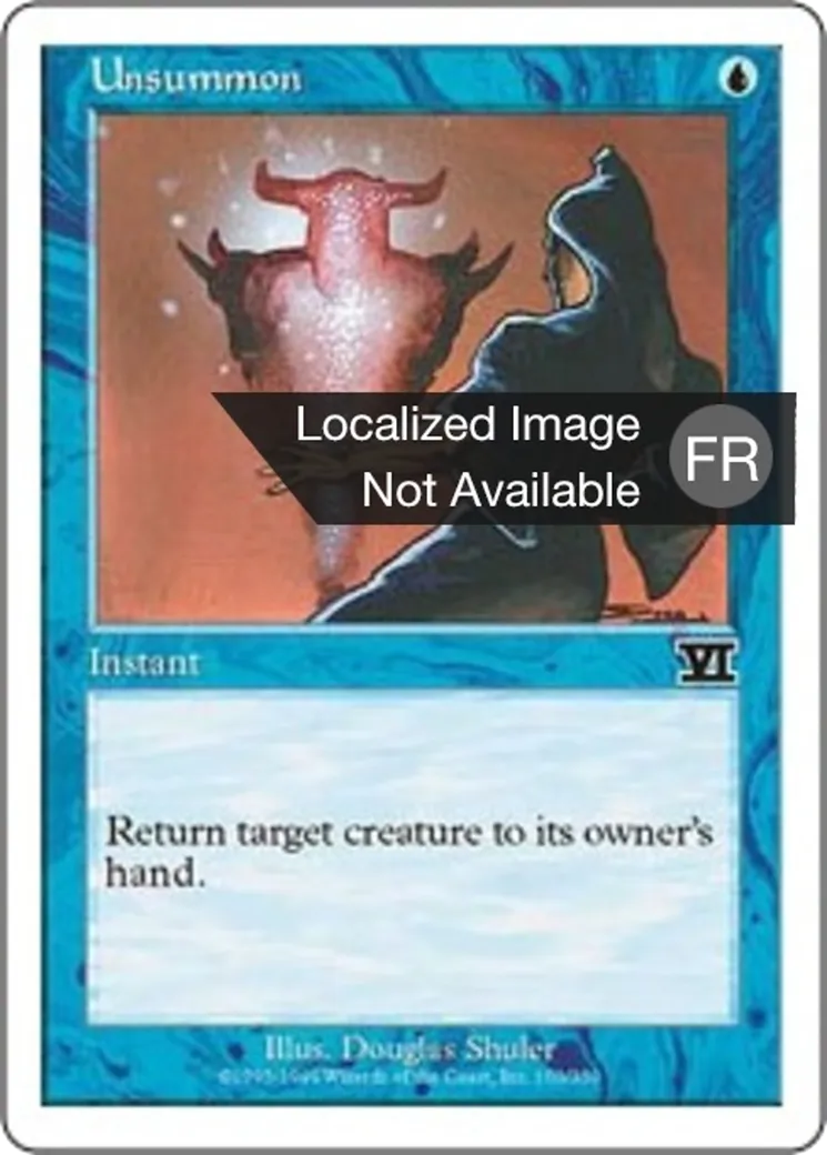 Désinvocation from Classic Sixth Edition - Magic: The Gathering