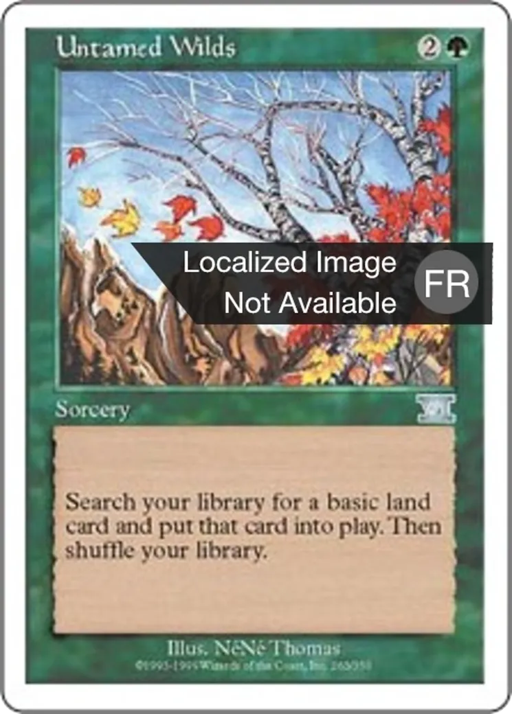 Étendues sauvages — Classic Sixth Edition — Magic: The Gathering