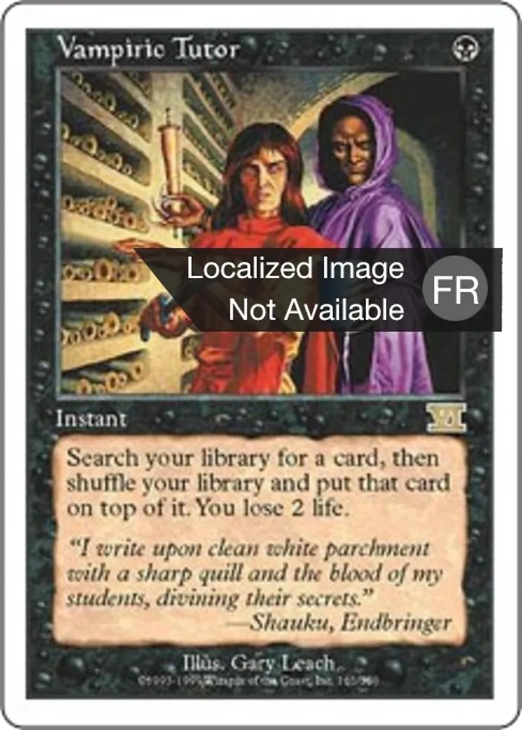 Précepteur vampirique from Classic Sixth Edition - Magic: The Gathering