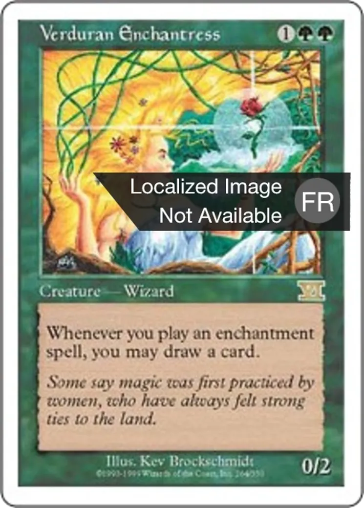 Enchanteresse verduralde from Classic Sixth Edition - Magic: The Gathering