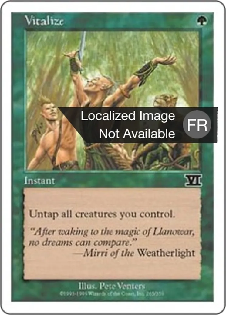Vitalité — Classic Sixth Edition — Magic: The Gathering
