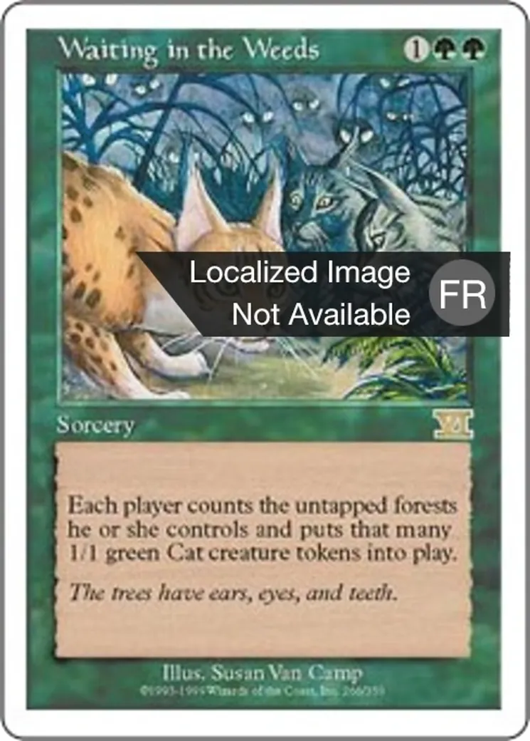 Caché sous les herbes folles — Classic Sixth Edition — Magic: The Gathering