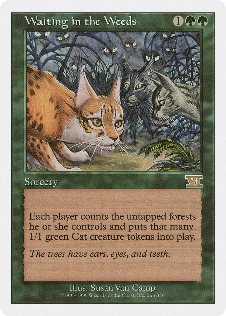 Waiting in the Weeds — Classic Sixth Edition — Magic: The Gathering