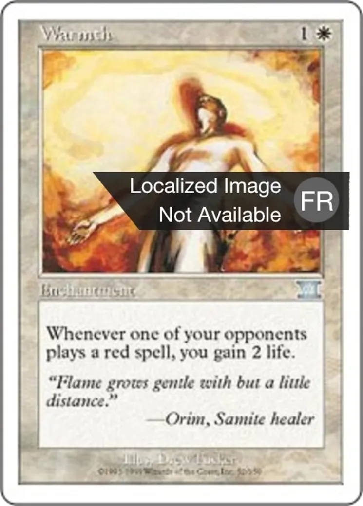 Douce chaleur — Classic Sixth Edition — Magic: The Gathering