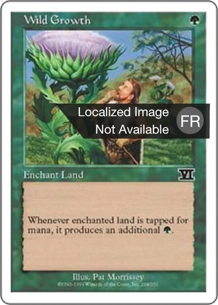 Végétation luxuriante — Classic Sixth Edition — Magic: The Gathering