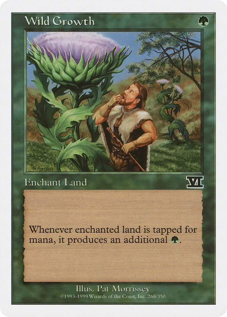 Wild Growth — Classic Sixth Edition — Magic: The Gathering