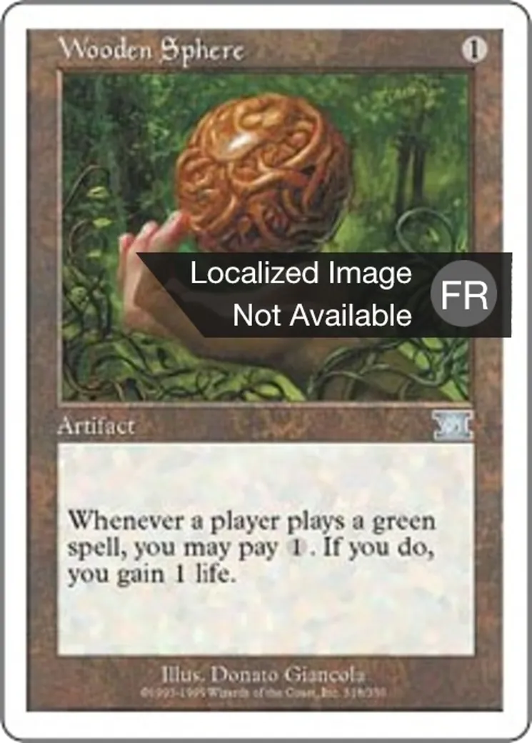 Sphère de bois — Classic Sixth Edition — Magic: The Gathering